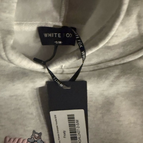 White Fox Graphic Sweatshirt - Picture 3 of 4